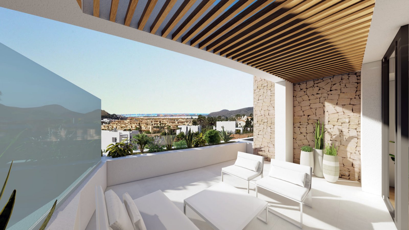 In der historischen Stadt Cartagena gelegen, bietet diese Wohnanlage eine Auswahl von 25 Wohneinheiten, darunter Apartments, Erdgeschosse und Penthäu