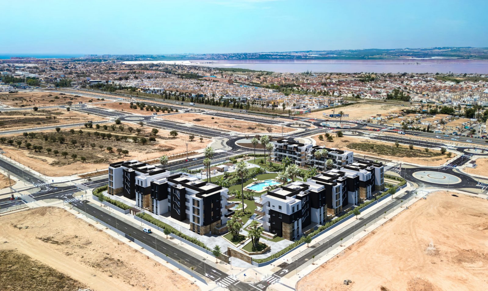  In der schönen Stadt Torrevieja gelegen, bietet diese Wohnanlage eine Auswahl von 80 Immobilien, darunter Apartments, Erdgeschosswohnungen und Penthä