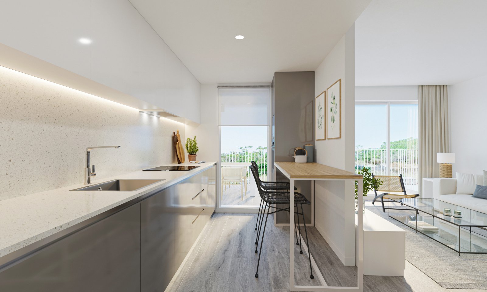 In der charmanten Stadt Jávea gelegen, bietet dieser Wohnkomplex eine Vielzahl von Optionen für diejenigen, die ein Zuhause in Meeresnähe suchen. Mit