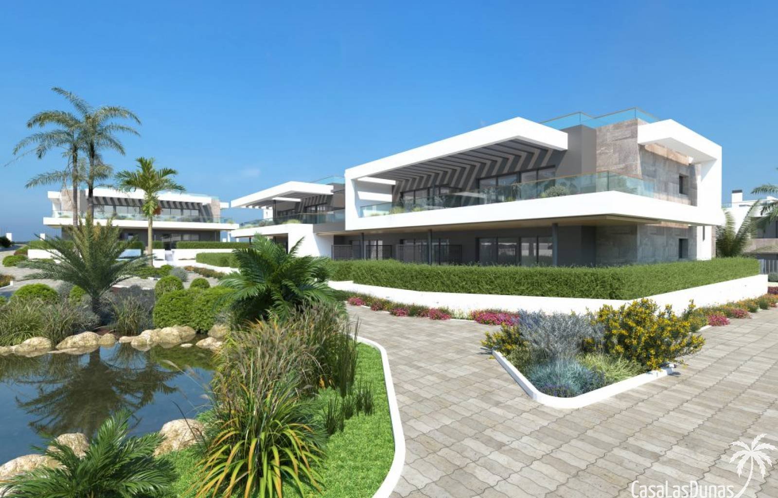 Torrevieja:  Neubauwohnungen mit 3 Schlafzimmern und 2 Bädern mit Terrasse in Torrevieja. Dieses schöne Apartment bietet 3 Schlafzimmer und 2 Badezimmer mit einem 