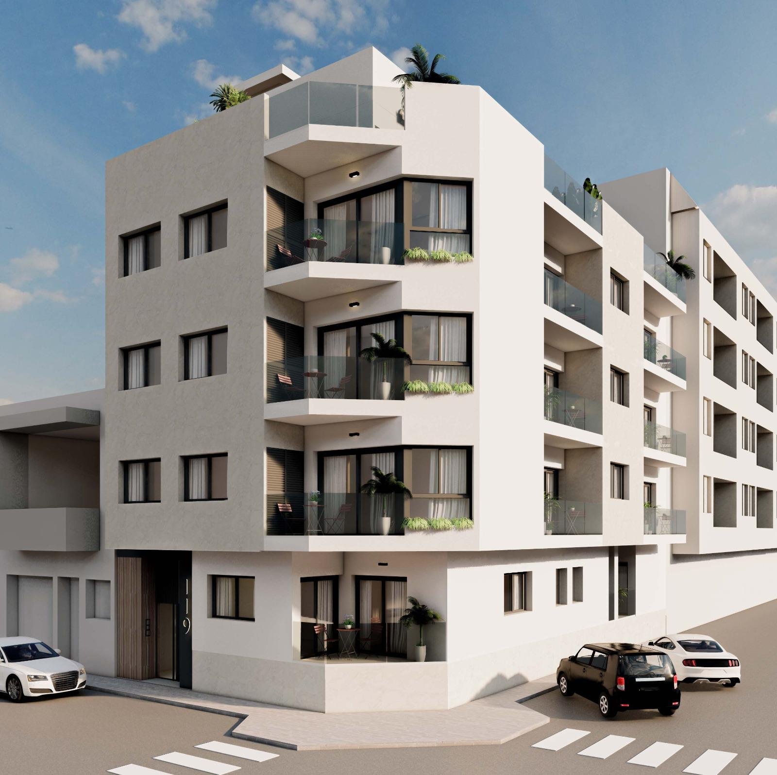 Guardamar del Segura:  In der charmanten Stadt Guardamar del Segura gelegen, bietet dieser Wohnkomplex eine Auswahl von 13 Immobilien, darunter Apartments und Erdgeschossop 