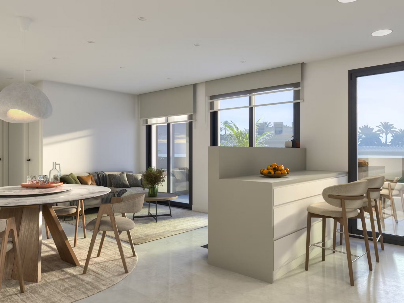In der charmanten Stadt Santa Pola gelegen, bietet dieser Wohnkomplex eine exklusive Auswahl von 14 Immobilien, darunter Apartments und Penthäuser. E