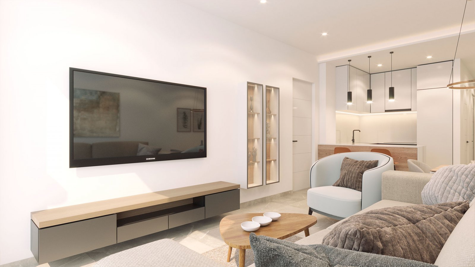 In der charmanten Stadt Torrevieja gelegen, bietet diese exklusive Wohnanlage eine Auswahl an Apartments und Penthäusern, die darauf ausgelegt sind,