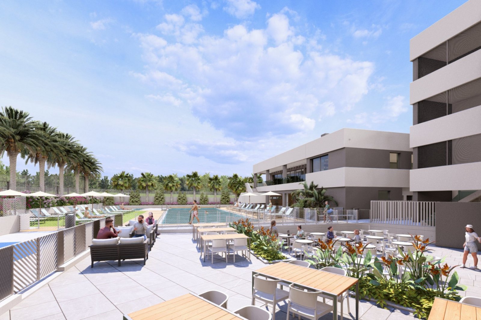 In der charmanten Stadt Torrevieja gelegen, bietet diese exklusive Gemeinschaft 13 Bungalows, die für Komfort und Ruhe konzipiert sind. Mit Optionen