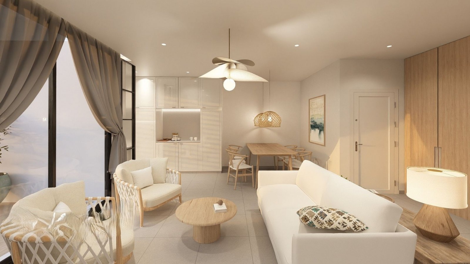 In der charmanten Stadt Jávea gelegen, bietet diese Wohnanlage eine Auswahl von 22 Wohnungen, darunter Apartments, Erdgeschosse und Penthäuser. Jede