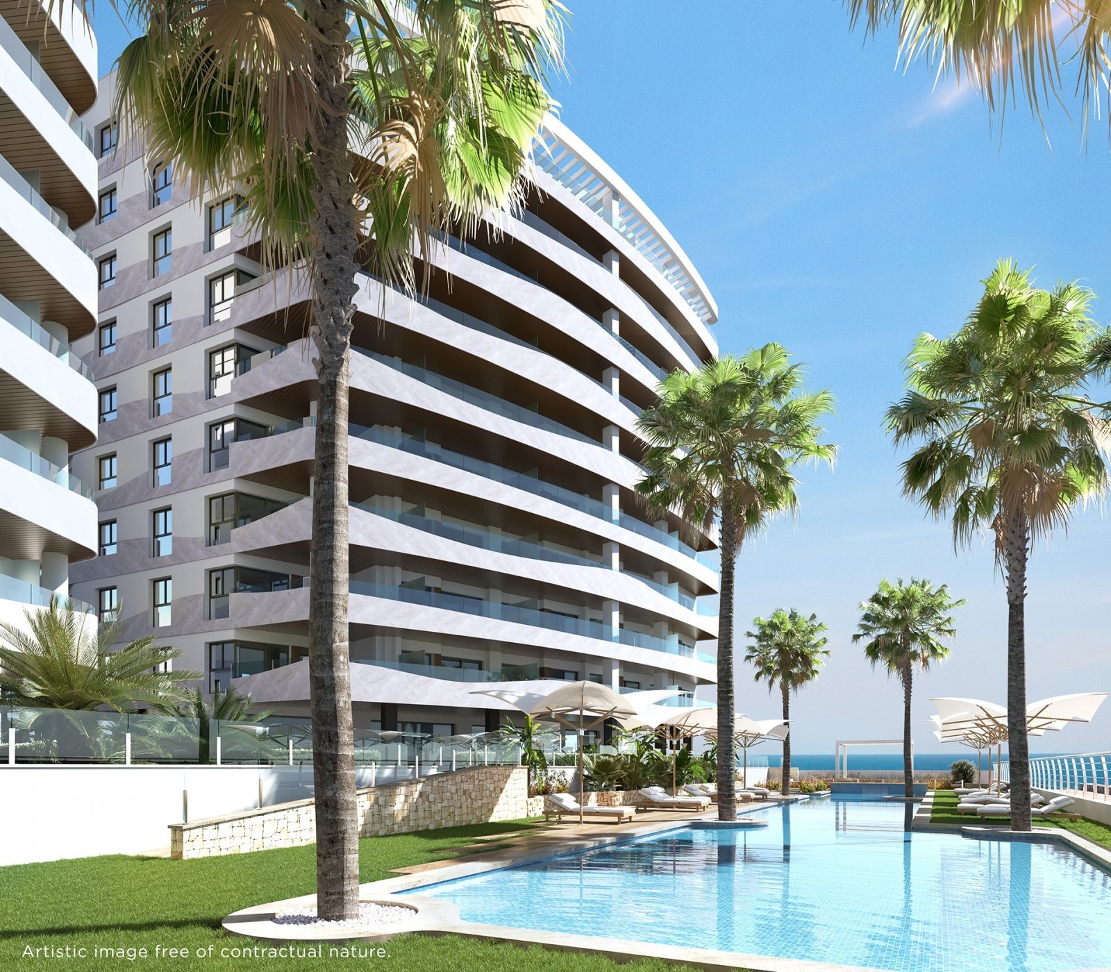 La Manga Del Mar Menor:  In der exklusiven Gegend von La Manga gelegen, bietet dieser Wohnkomplex ein einzigartiges Wohnerlebnis mit beeindruckendem Meerblick. Mit insgesamt  