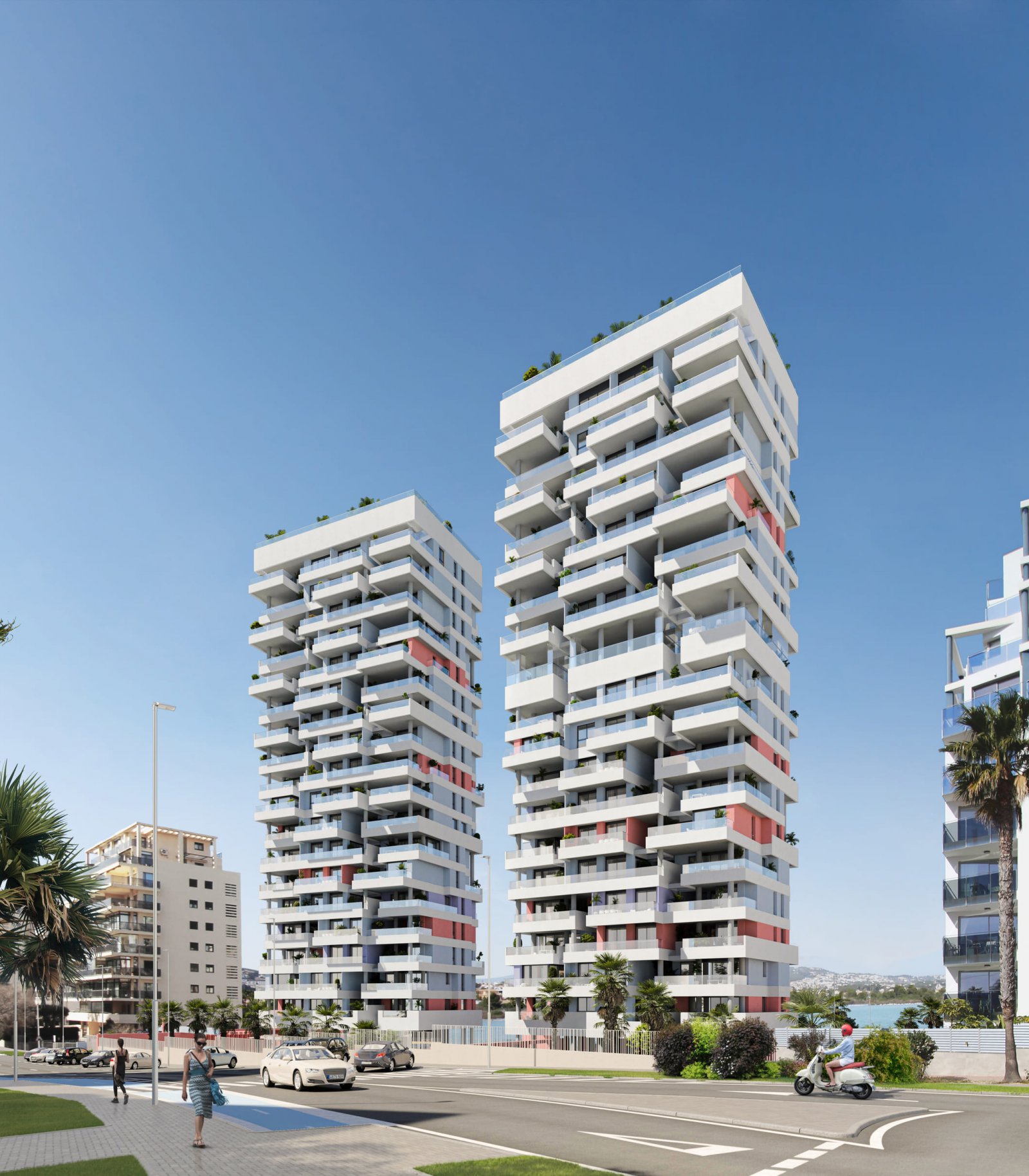 In der schönen Stadt Calpe gelegen, bietet diese Wohnanlage ein einzigartiges Wohnerlebnis dank ihrer Nähe zum Meer, nur 100 Meter entfernt. Sie best