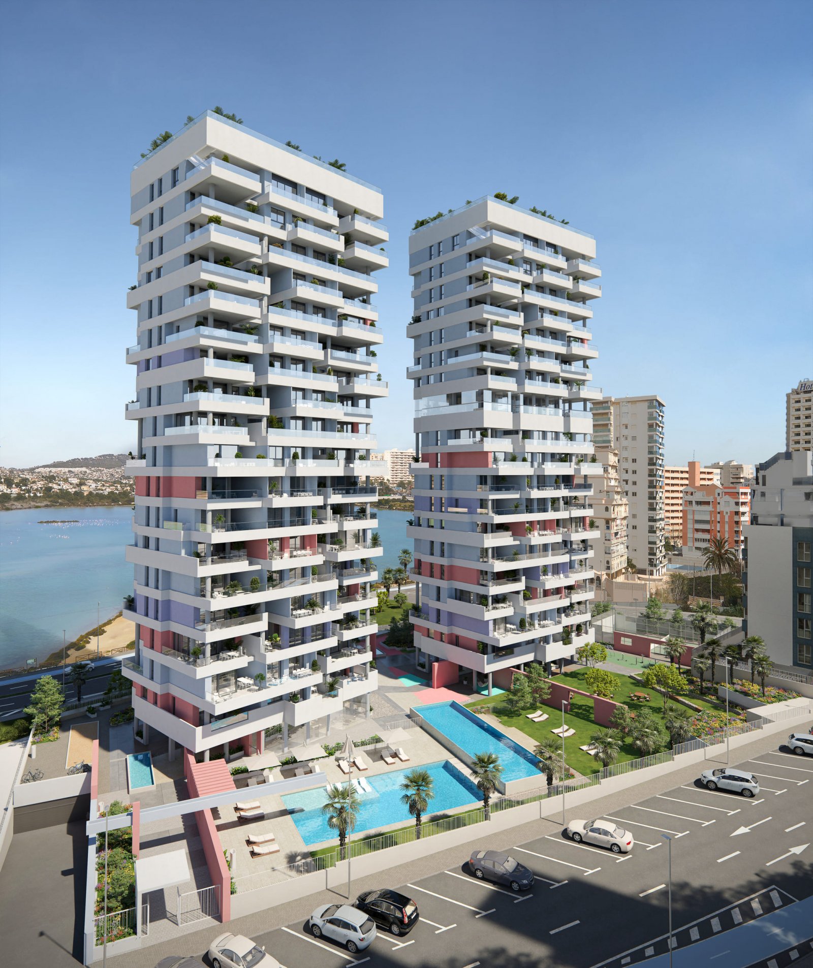 In der schönen Stadt Calpe gelegen, bietet diese Wohnanlage ein einzigartiges Wohnerlebnis dank ihrer Nähe zum Meer, nur 100 Meter entfernt. Sie best