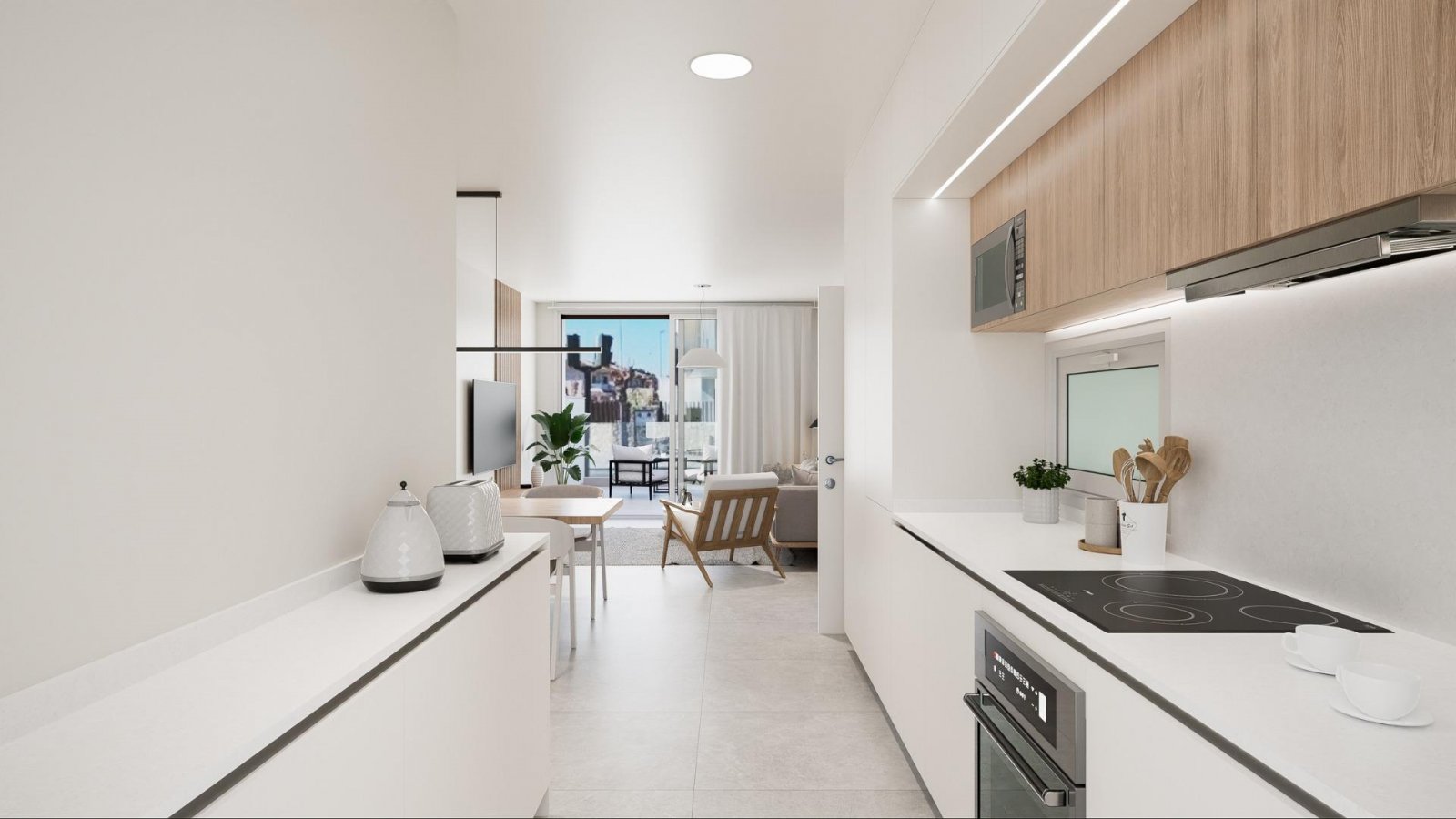 In der charmanten Stadt Pilar de la Horadada gelegen, bietet dieses Bungalow-Ensemble ein einzigartiges Wohnerlebnis in erster Meereslinie. Mit garan