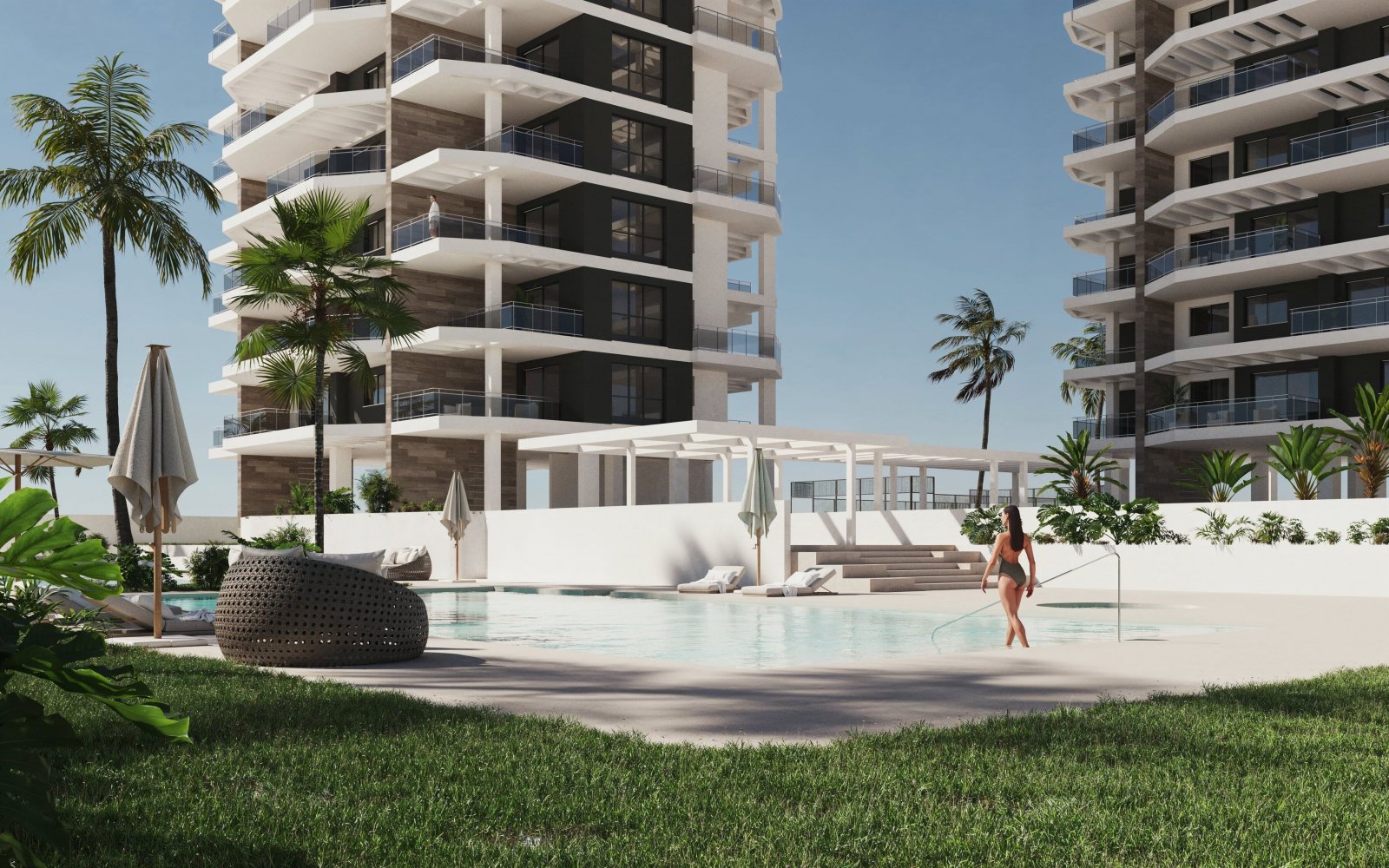 In der wunderschönen Stadt Calpe gelegen, bietet diese Wohnanlage ein einzigartiges Wohnerlebnis an der Costa Blanca. Mit insgesamt 69 Einheiten könn
