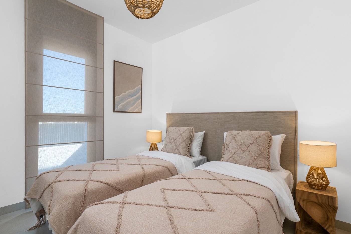 Dieses Wohnresort auf den charmanten Kleinen Inseln bietet ein einzigartiges Wohnerlebnis mit Meerblick. Es besteht aus 33 Immobilien, und die Bewohn