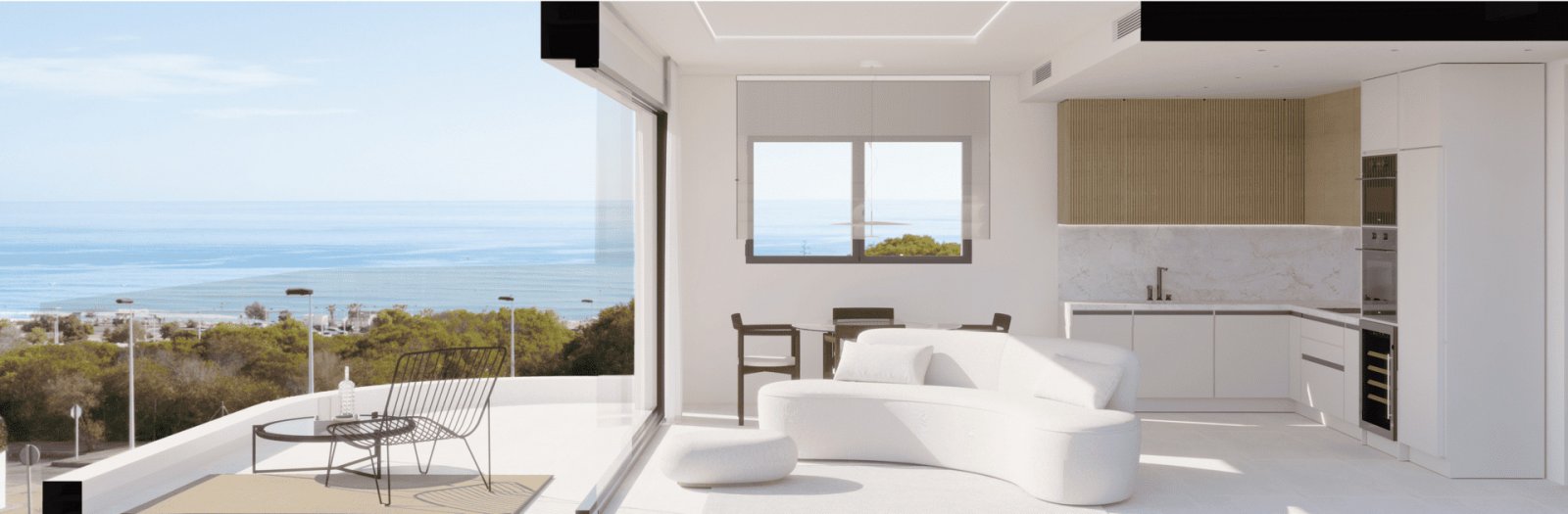 In der charmanten Stadt Torrevieja gelegen, bietet diese exklusive Sammlung von 20 Bungalows ein einzigartiges Wohnerlebnis mit Meerblick. Das Angebo