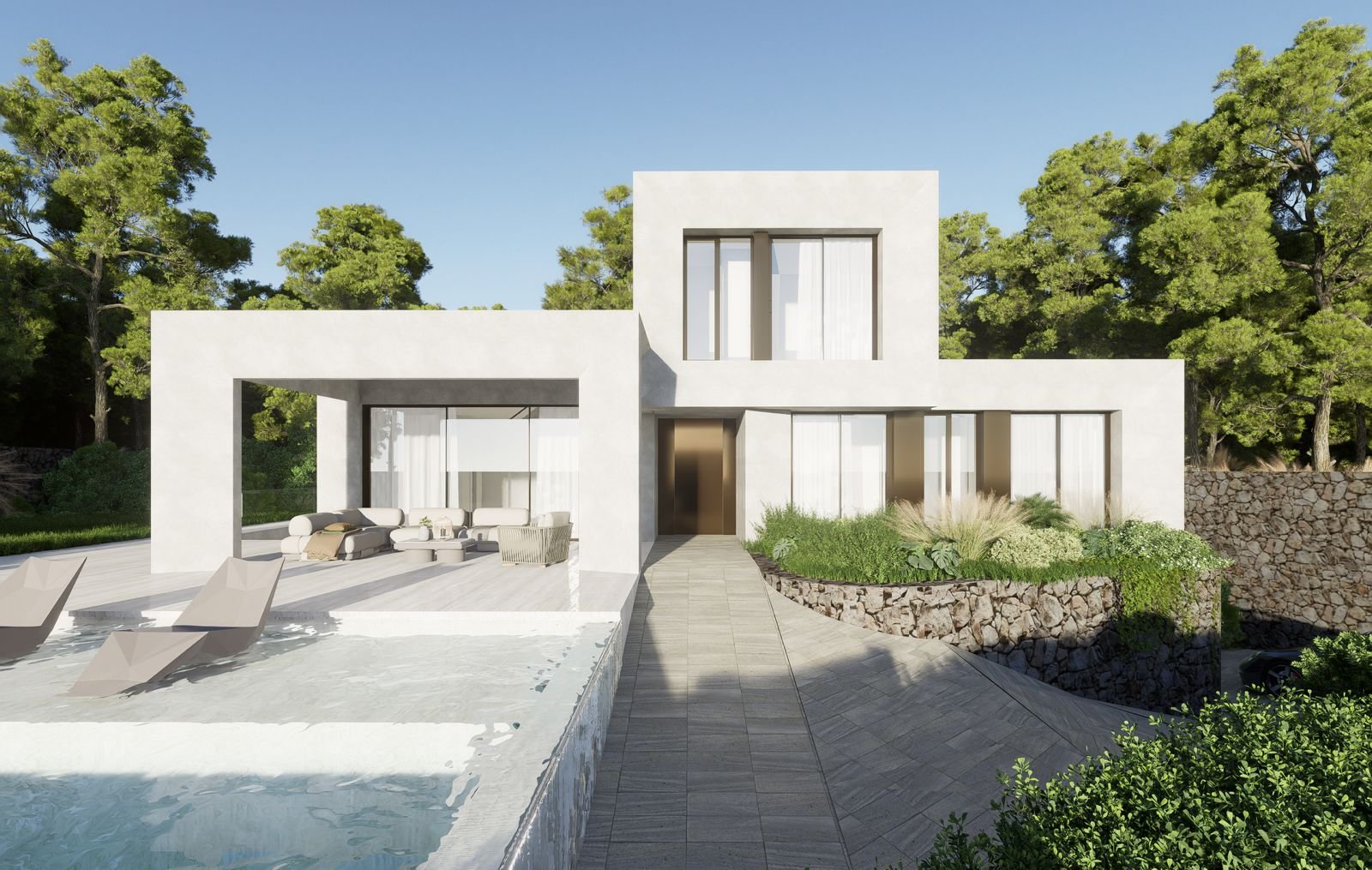 Diese exklusive Villa befindet sich in der prestigeträchtigen Umgebung des Las Colinas Golf und bietet einen unvergleichlichen Lebensstil. Mit einer