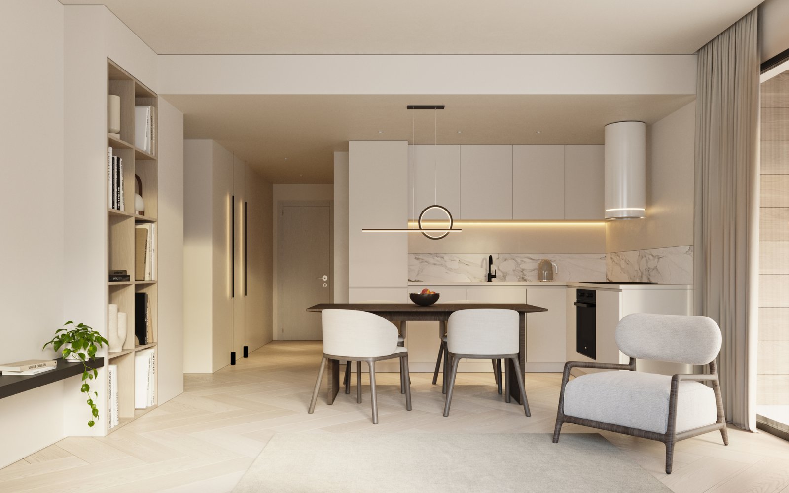 In der wunderschönen Stadt Calpe gelegen, bietet diese exklusive Wohnanlage eine Auswahl von 63 Immobilien, darunter Apartments und Penthäuser. Diese