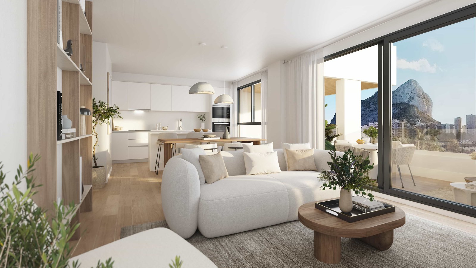 In der charmanten Stadt Calpe gelegen, bietet diese Wohnanlage eine Auswahl an Apartments und Penthäusern, die darauf ausgelegt sind, die Bedürfnisse
