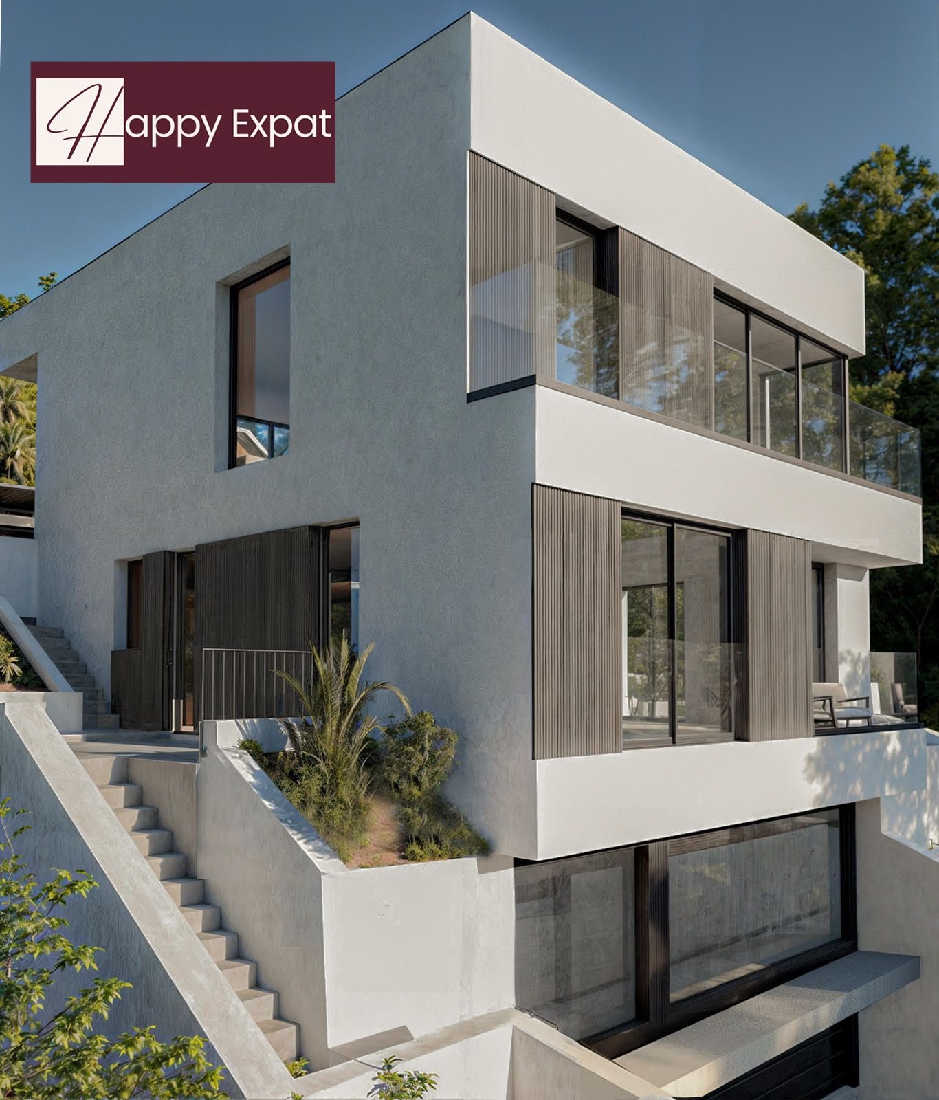 Unvollendetes freistehendes Passivhaus in Mas Alba, einer ruhigen Wohngegend direkt hinter Sitges, nahe dem Handelsbereich mit Aldi und Lidl. Administ