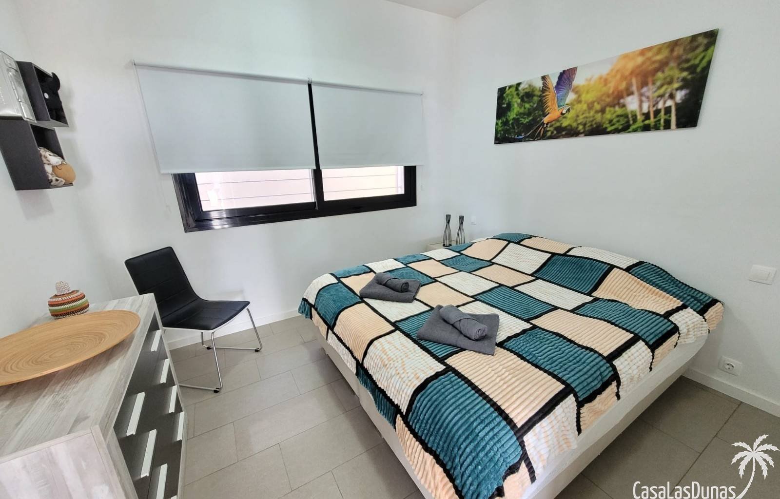  Sie wünschen sich einen unbeschwerten Urlaub? Entdecken Sie die Casa Spruit in Ciudad Quesada. Diese moderne, freistehende Villa ist komplett ausgest