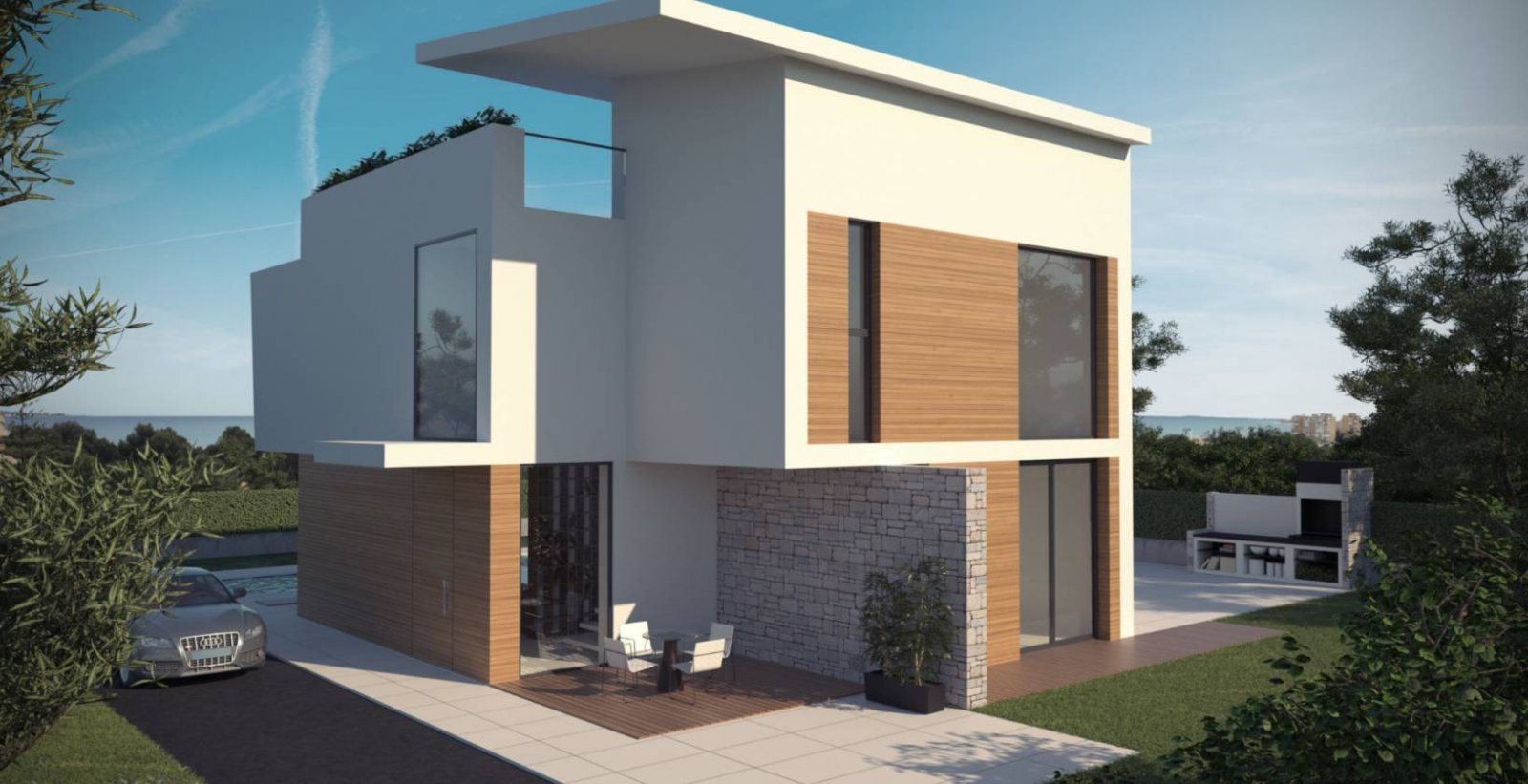 In der charmanten Stadt Orihuela gelegen, bietet diese exklusive Villa eine privilegierte Umgebung für diejenigen, die eine Luxusresidenz in Meeresnä
