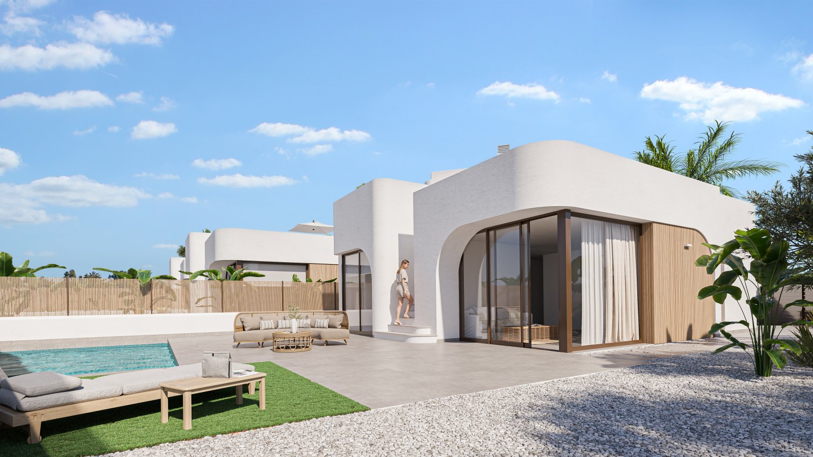 Los Alcazares:  In der charmanten Stadt Los Alcázares gelegen, bietet dieses freistehende Chalet eine einzigartige Gelegenheit, das Leben an der Küste zu genießen. M 