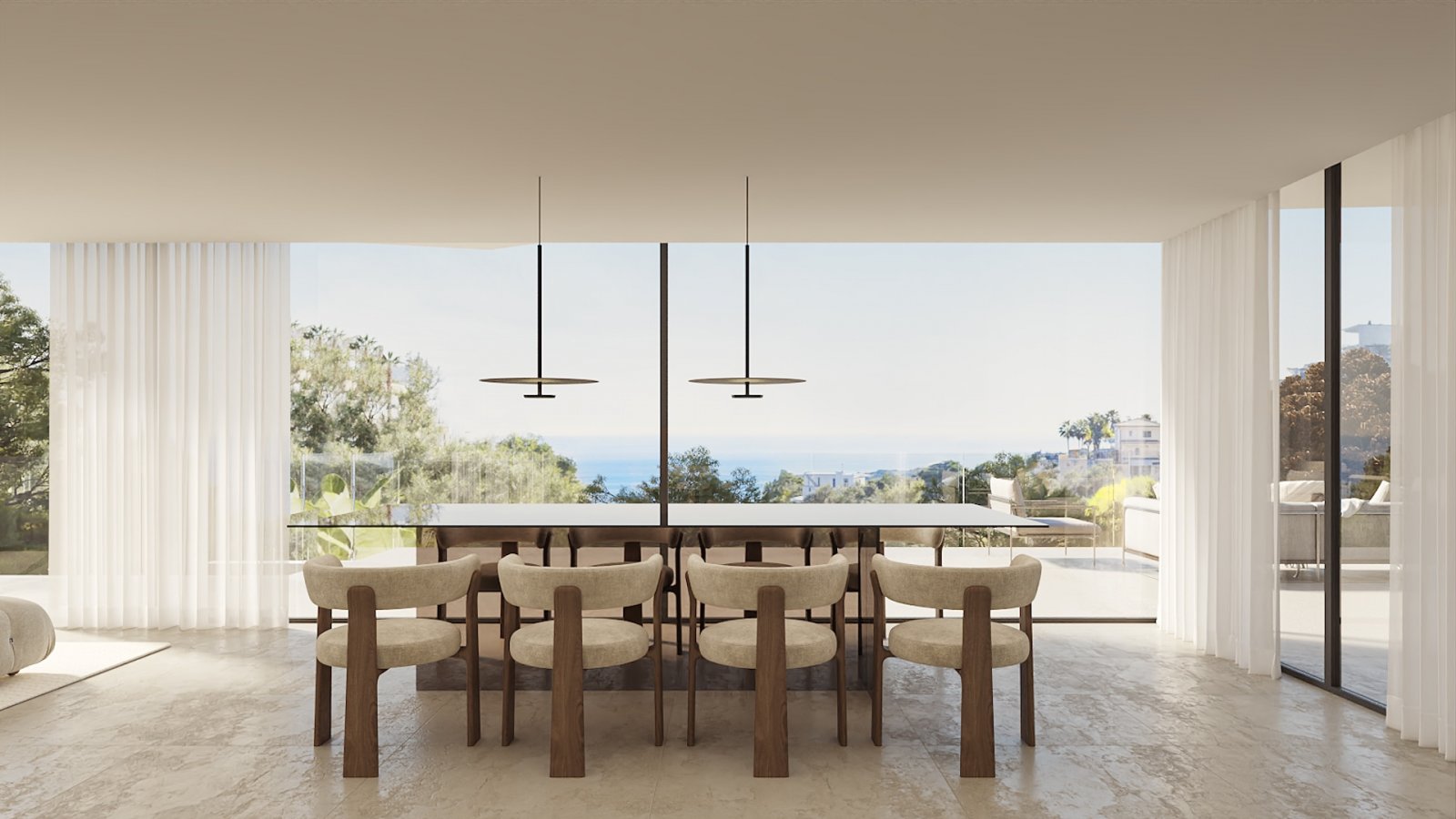 In der charmanten Stadt Calpe gelegen, bietet diese exklusive Villa ein unvergleichliches Wohnerlebnis. Mit einem modernen und eleganten architektoni