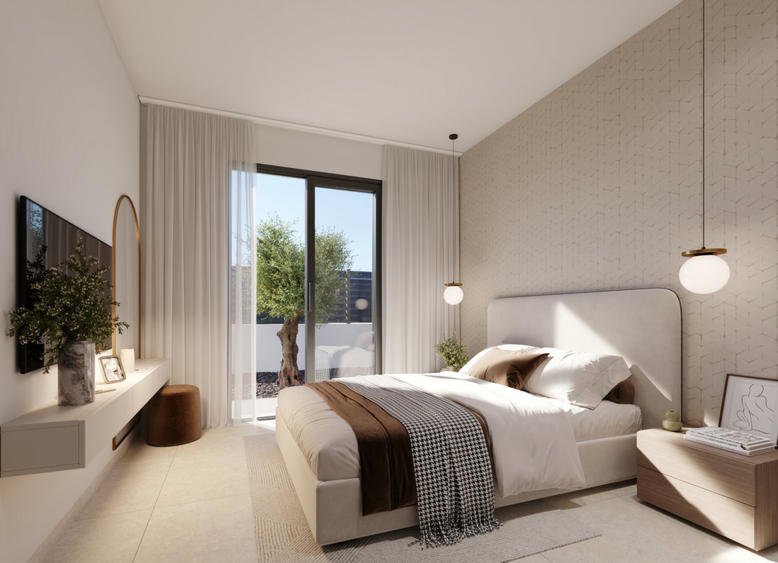 In der renommierten Hacienda del Álamo Golf gelegen, bietet dieses Ensemble von 16 freistehenden Häusern eine exklusive und ruhige Umgebung. Die Immo