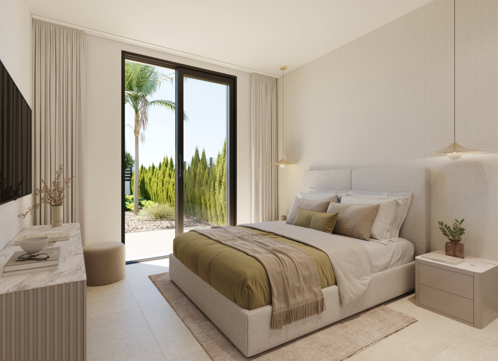 In der renommierten Hacienda del Álamo Golf gelegen, bietet dieses Ensemble von 16 freistehenden Häusern eine exklusive und ruhige Umgebung. Die Immo