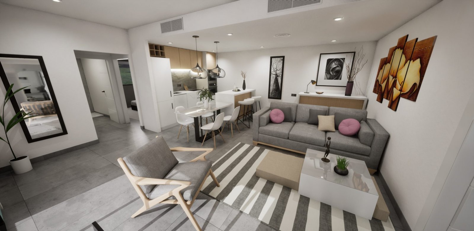 In der charmanten Stadt Torre-Pacheco gelegen, bietet dieses freistehende Chalet eine ideale Umgebung für diejenigen, die Ruhe und Komfort suchen. Mi