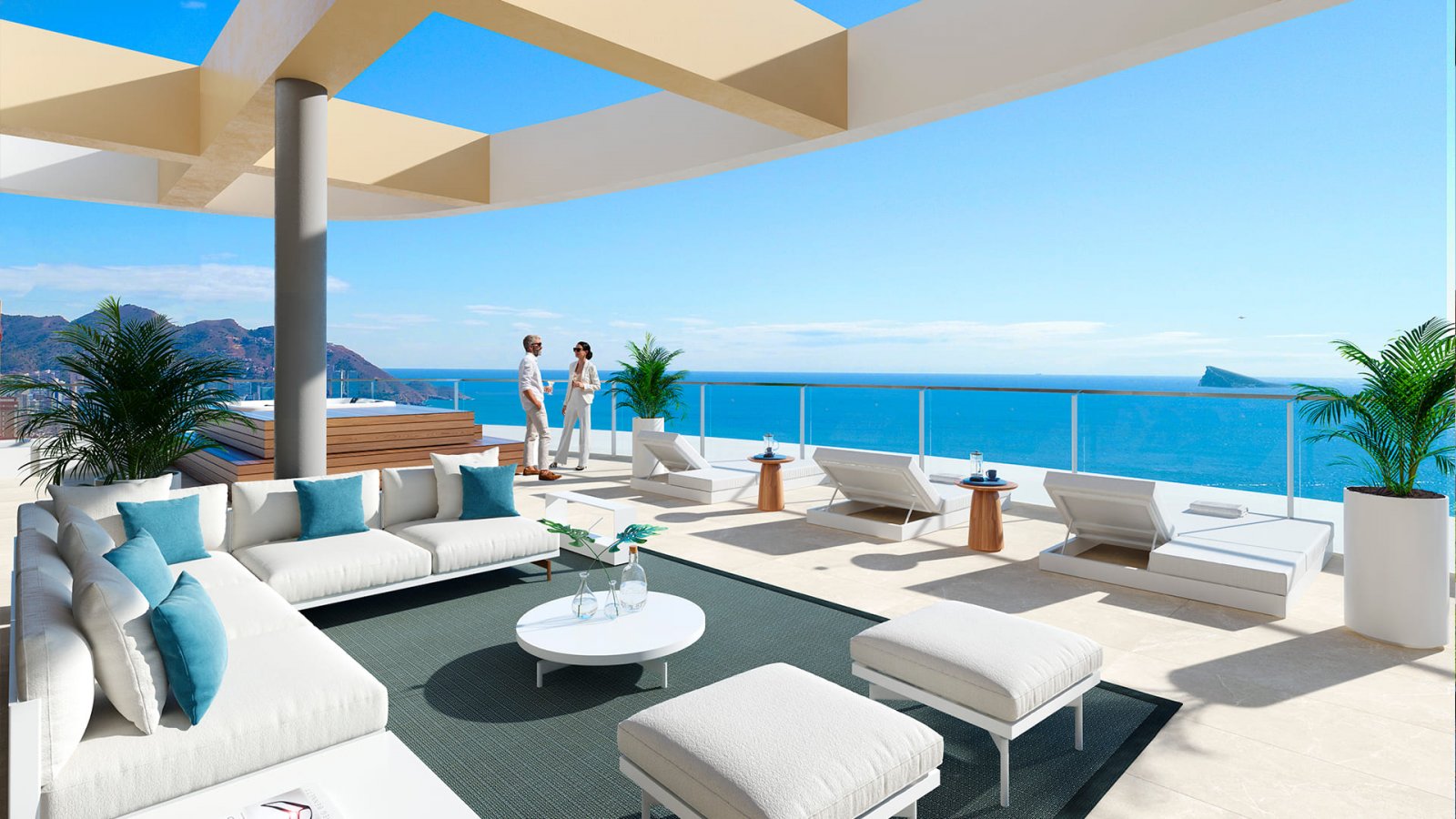 In der lebhaften Stadt Benidorm gelegen, bietet dieser Wohnkomplex eine Auswahl von 168 Immobilien, darunter Apartments und Penthäuser. Entworfen für