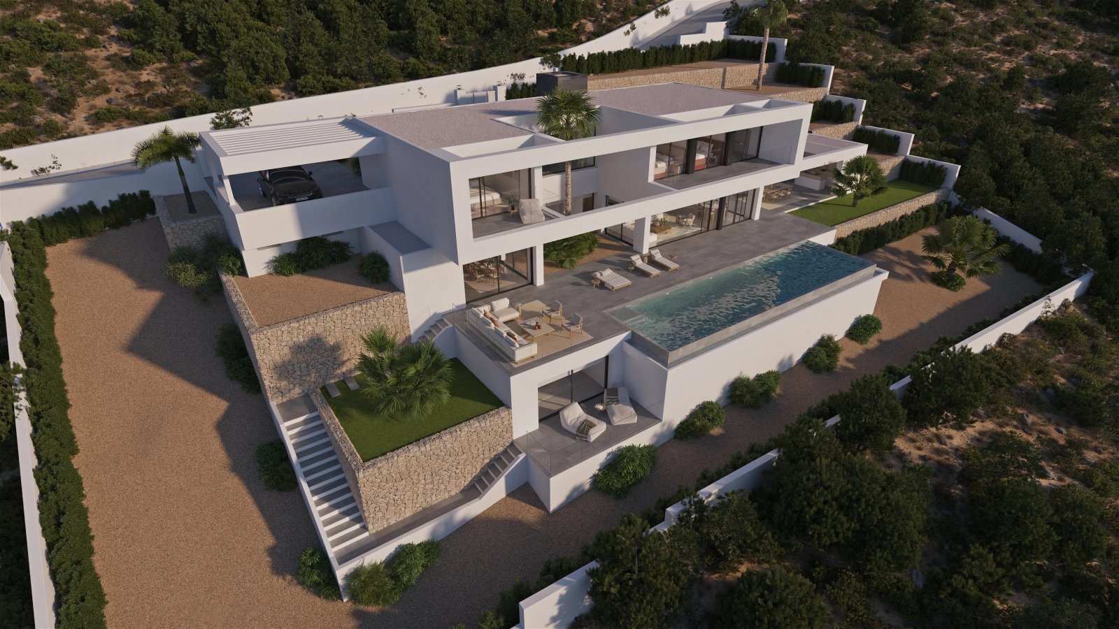 In der charmanten Stadt Benisa gelegen, bietet diese exklusive Villa ein unvergleichliches Wohnerlebnis. Mit Meerblick liegt die Immobilie nur 3 km v