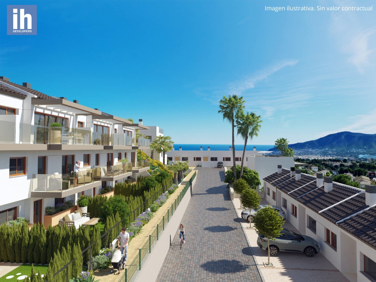 In der charmanten Stadt La Nucia gelegen, bietet diese exklusive Sammlung von 28 Immobilien eine einzigartige Wohnumgebung mit Meerblick. Das Angebot
