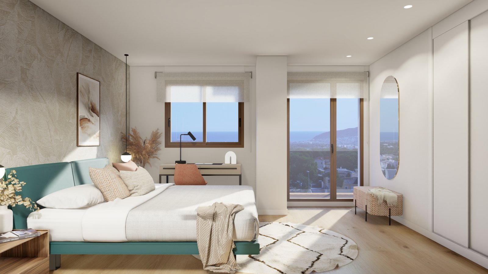 In der charmanten Stadt La Nucia gelegen, bietet diese exklusive Sammlung von 28 Immobilien eine einzigartige Wohnumgebung mit Meerblick. Das Angebot