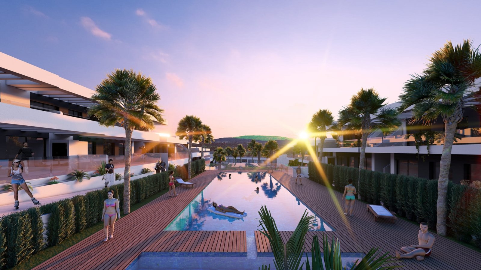 La Finca Golf:  In der prestigeträchtigen Umgebung von La Finca Golf gelegen, bietet diese Wohnanlage 38 Bungalows, die für diejenigen entworfen wurden, die einen ex 