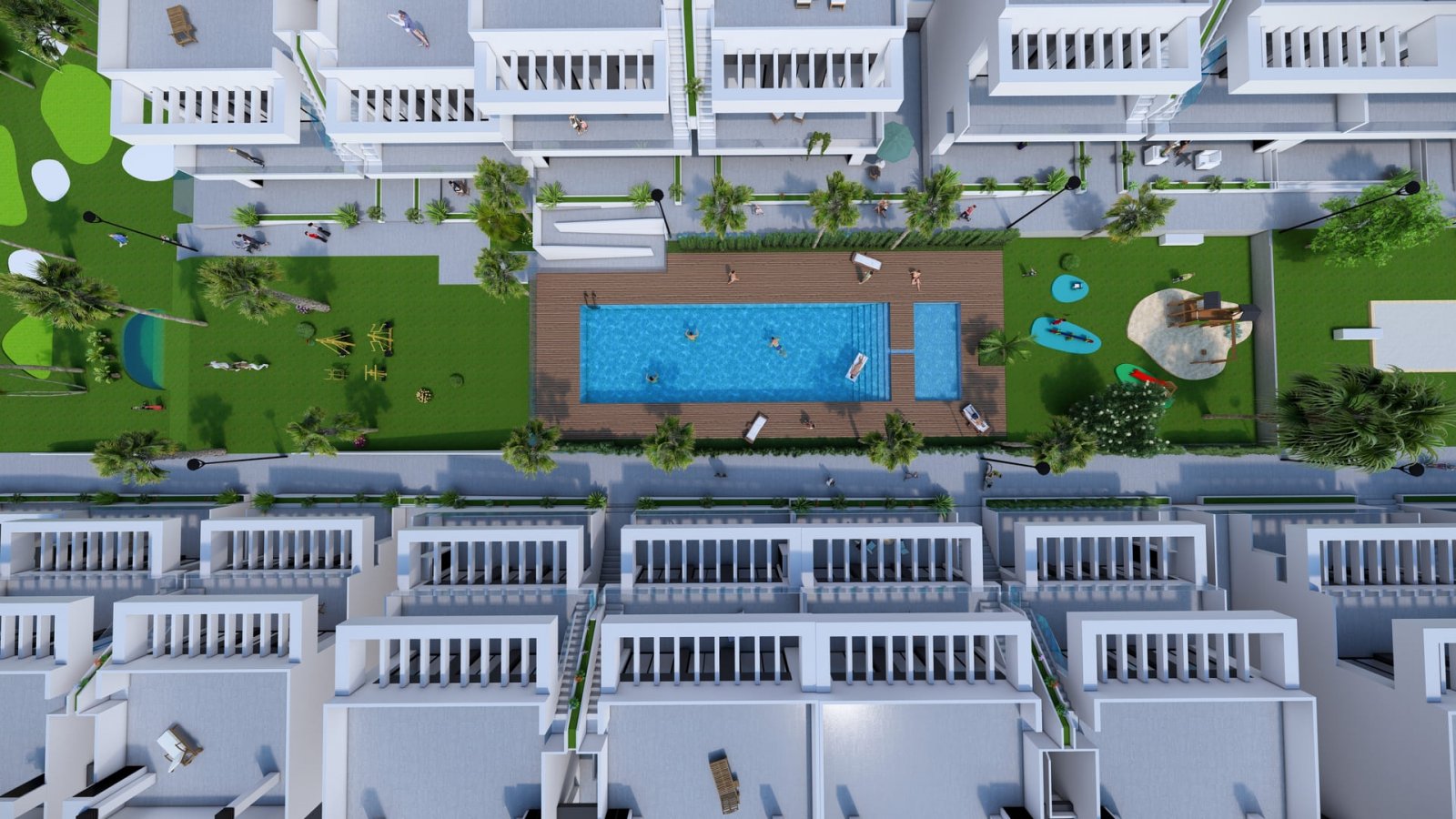 In der prestigeträchtigen Umgebung von La Finca Golf gelegen, bietet diese Wohnanlage 38 Bungalows, die für diejenigen entworfen wurden, die einen ex