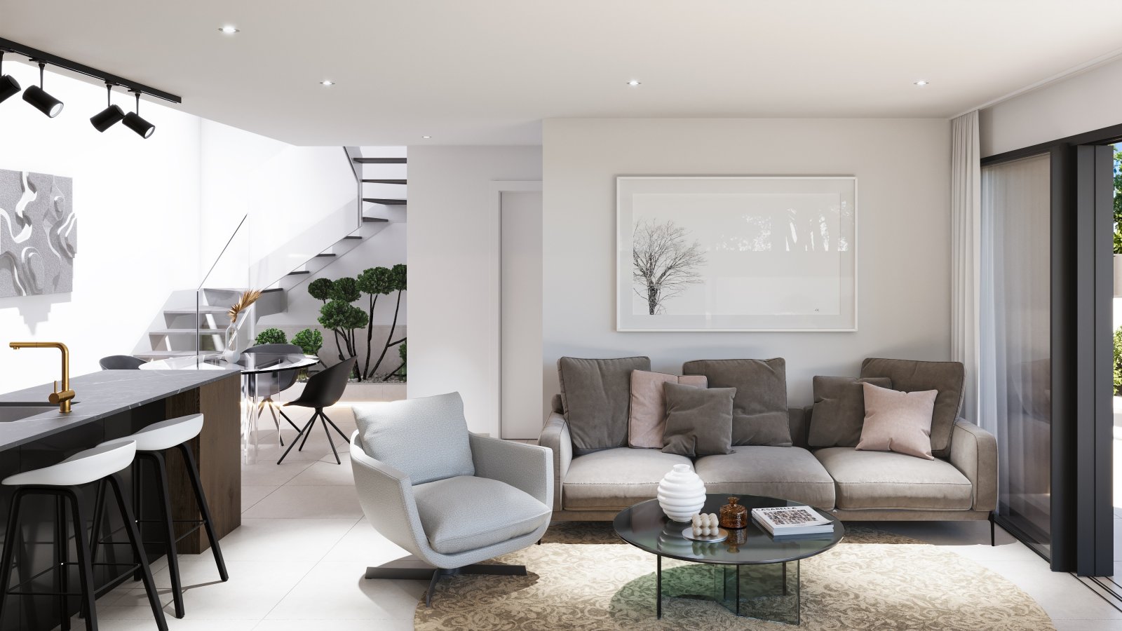 In der charmanten Gemeinde Pilar de la Horadada gelegen, bietet diese exklusive Wohnanlage neun einzigartige Immobilien. Die Typologie-Optionen umfas