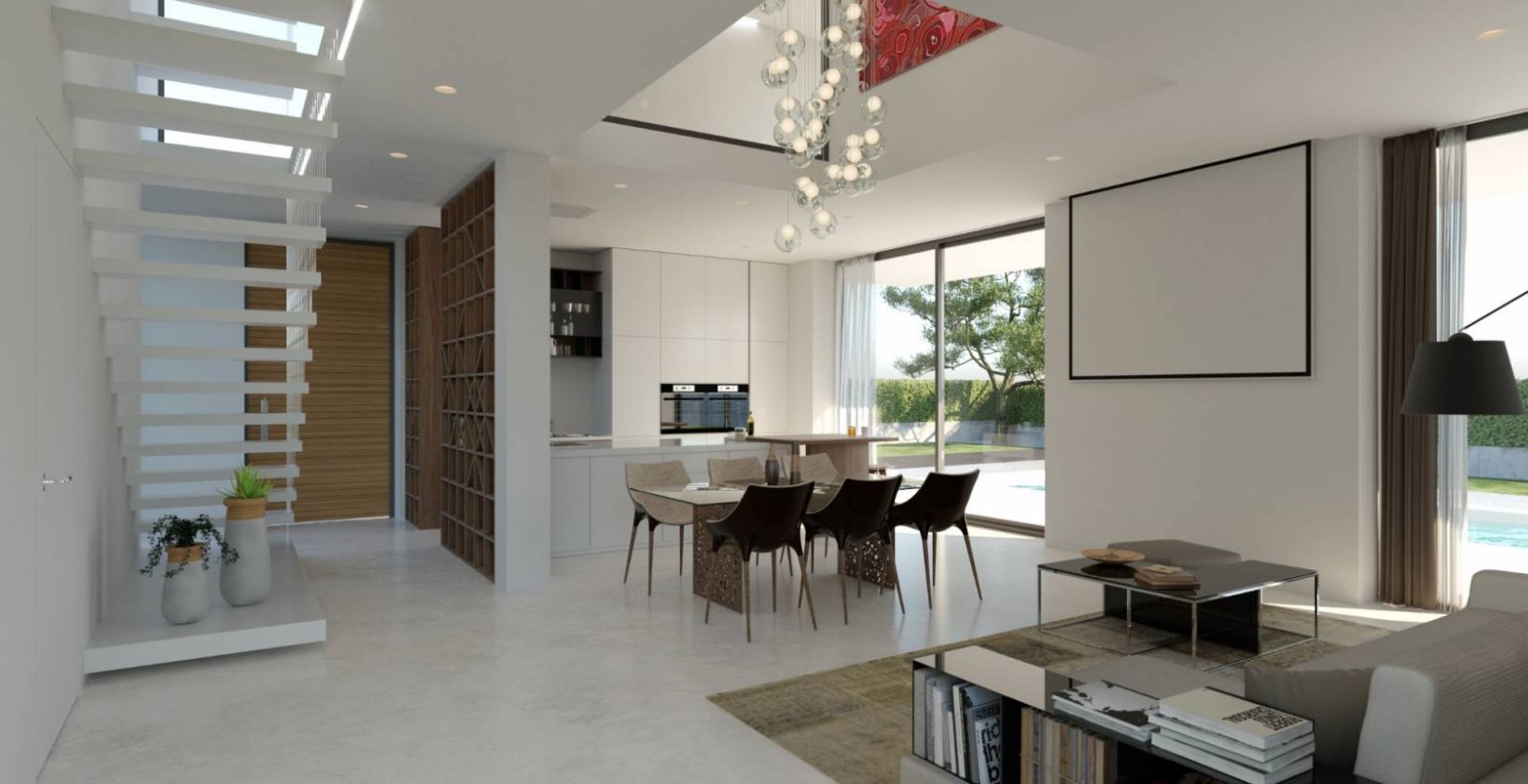 In der charmanten Stadt Orihuela gelegen, bietet diese exklusive Villa eine privilegierte Umgebung für diejenigen, die eine Luxusresidenz in Meeresnä