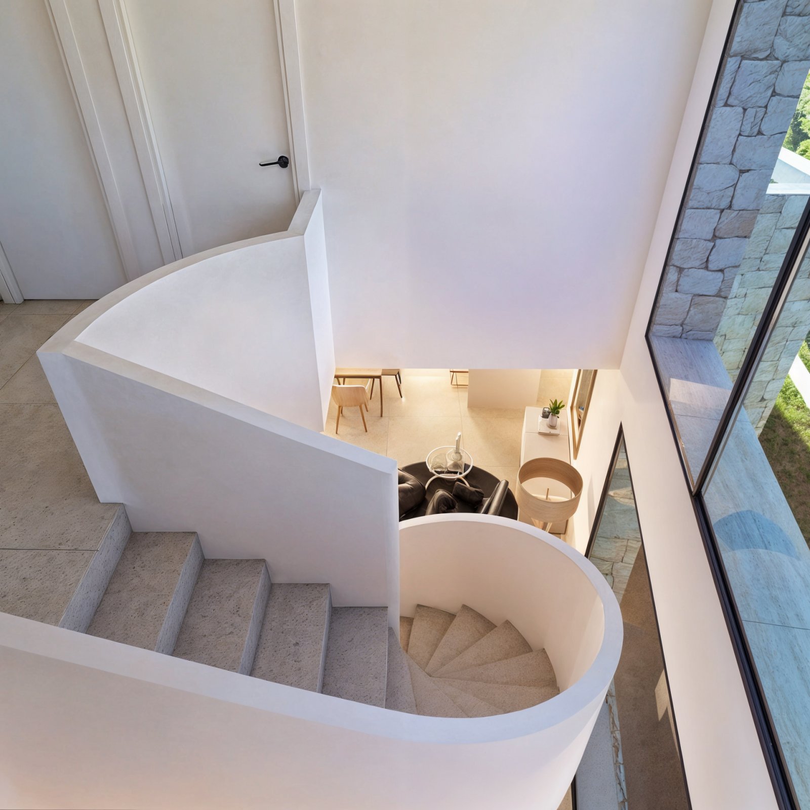 Diese exklusive Villa befindet sich in der charmanten Stadt Teulada und bietet eine privilegierte Umgebung mit Meerblick. Entworfen für diejenigen, d
