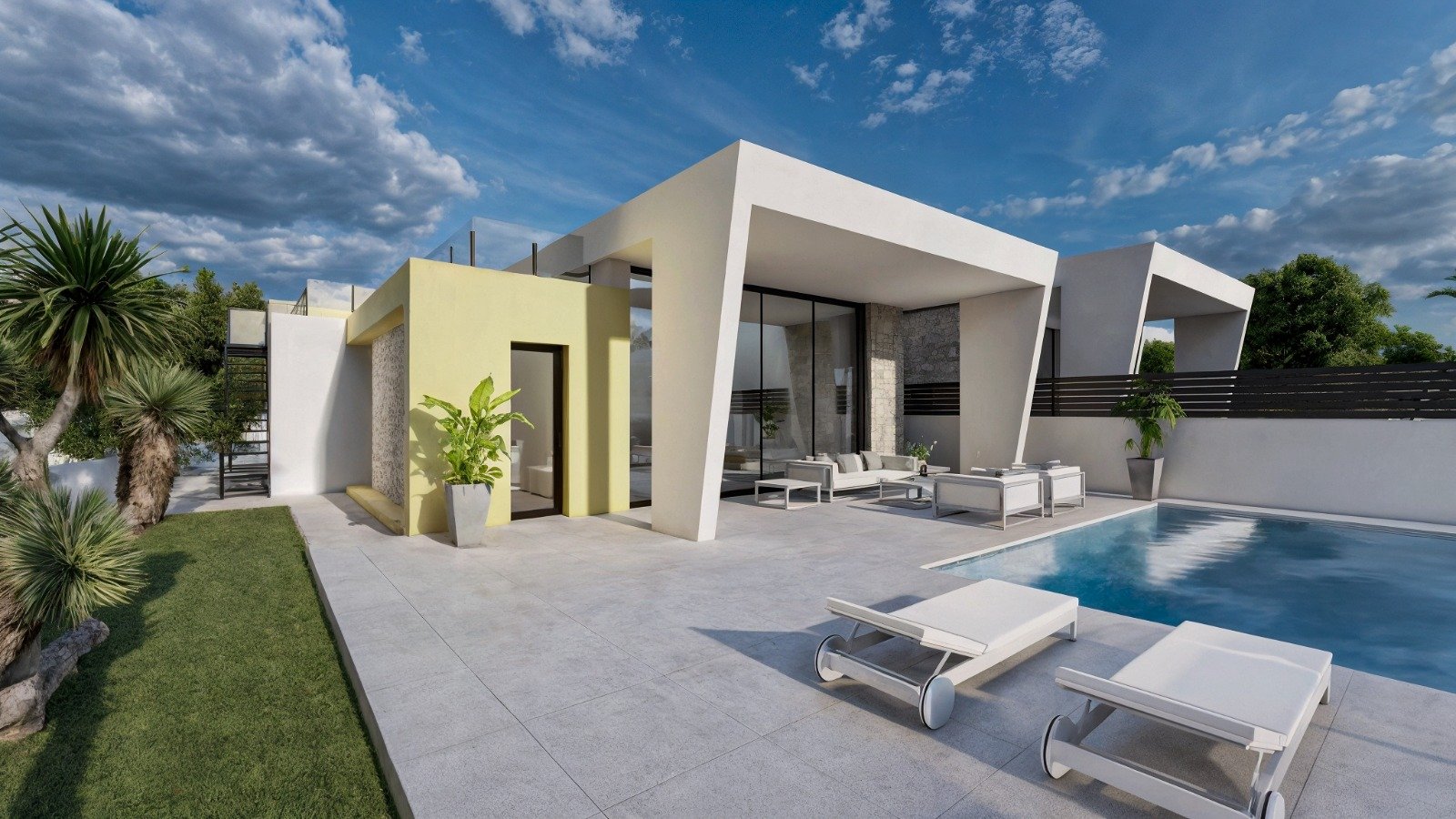 In der charmanten Stadt Los Balcones - Torrevieja gelegen, bietet diese exklusive Kollektion von 6 freistehenden Häusern eine ideale Umgebun