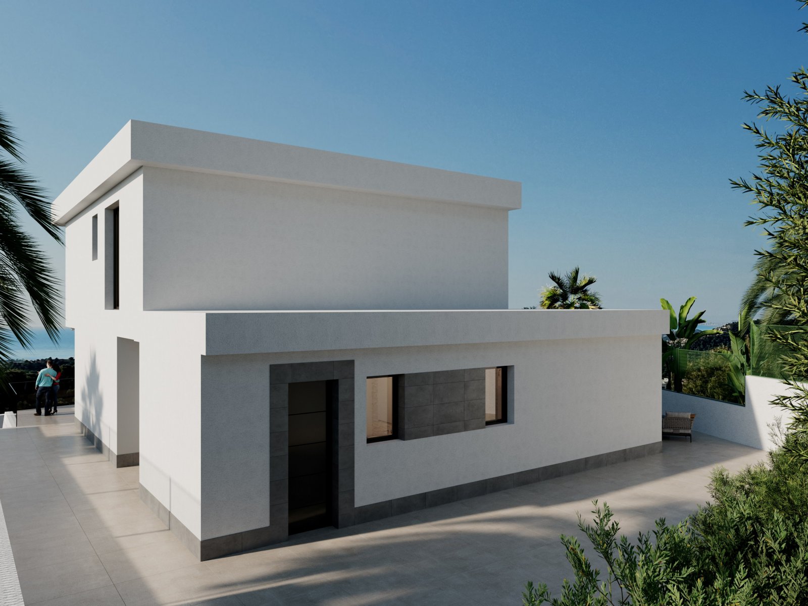 Diese Villa bietet eine privilegierte Umgebung mit Meerblick. Die Immobilie befindet sich nur 5 km von der Küste entfernt, was es ermöglicht, die Mee