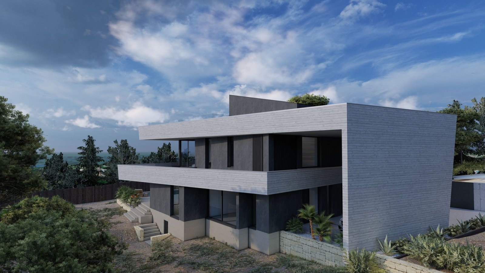 In der exklusiven Gegend von Altea gelegen, bietet diese Villa eine privilegierte Umgebung nur 2 km vom Meer entfernt. Mit einem Design, das Eleganz
