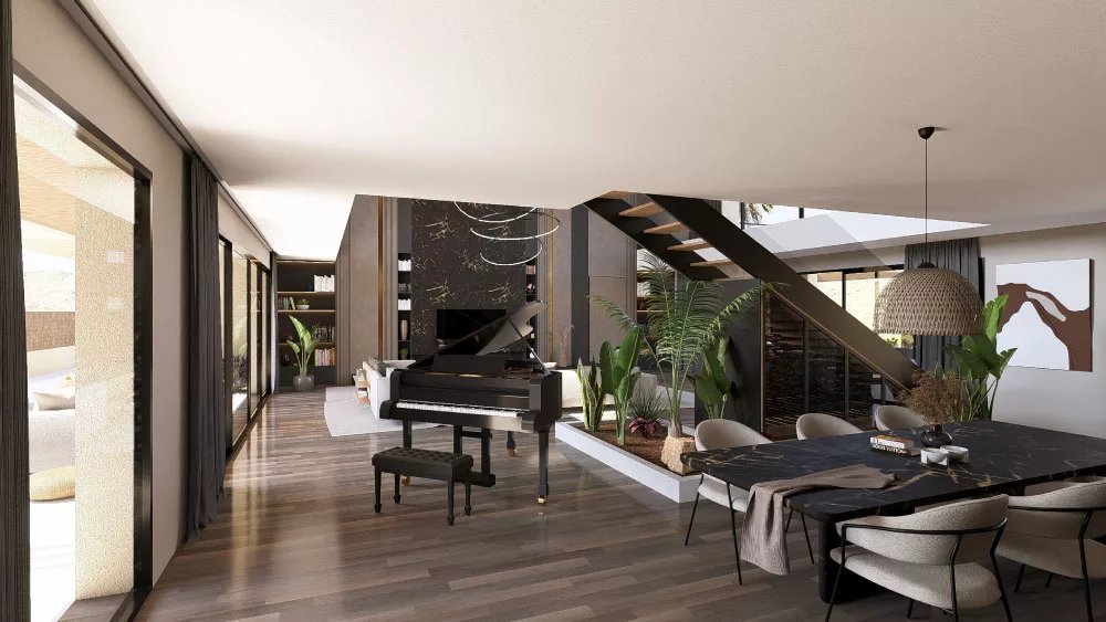 Diese Villa befindet sich im prestigeträchtigen Altaona Golf & Country Village und bietet eine exklusive und ruhige Umgebung. Die Immobilie liegt
