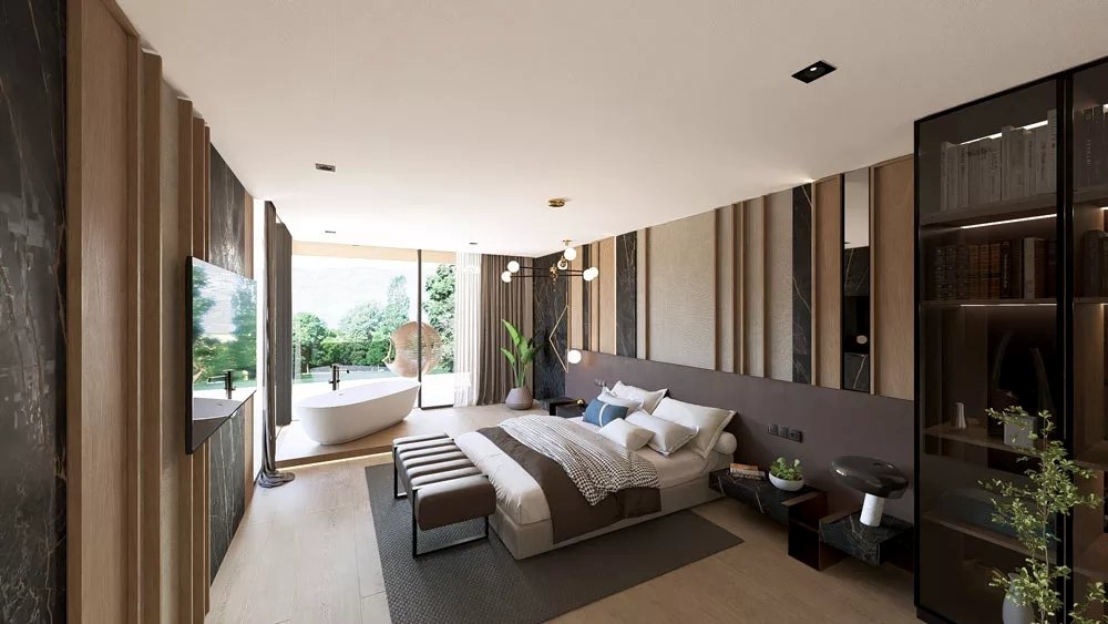Diese exklusive Villa befindet sich im renommierten Altaona Golf & Country Village und bietet ein unvergleichliches Wohnerlebnis. Die Immobilie l