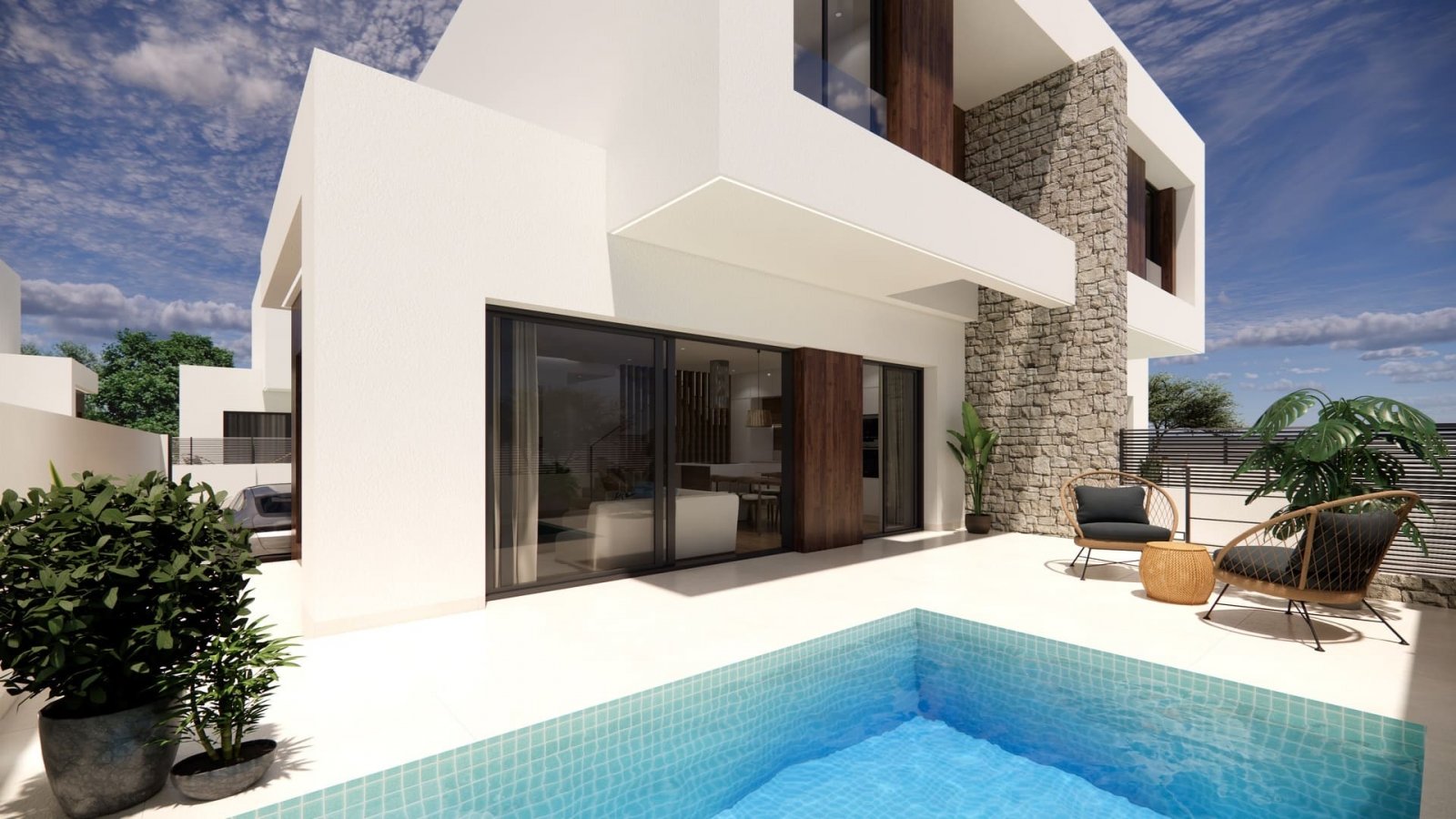 In der charmanten Ortschaft Dolores gelegen, bietet diese exklusive Sammlung von 8 Reihenhäusern eine einzigartige Gelegenheit für diejenigen, die ei