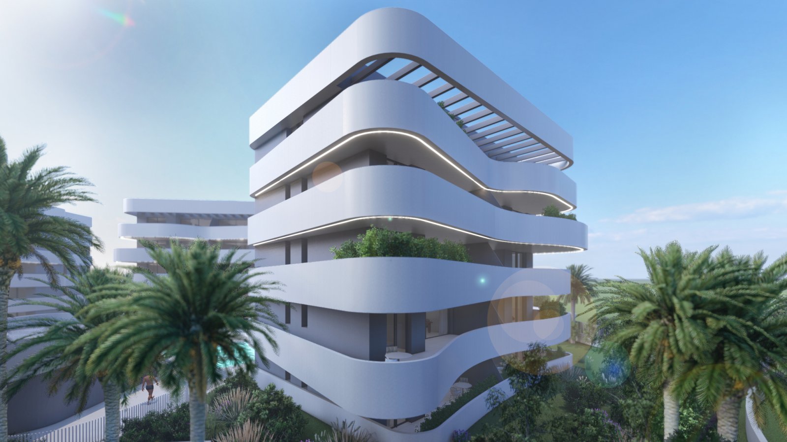 In der charmanten Stadt Guardamar del Segura gelegen, bietet diese exklusive Wohnresidenz eine Auswahl von 26 Immobilien, darunter Apartments, Erdges