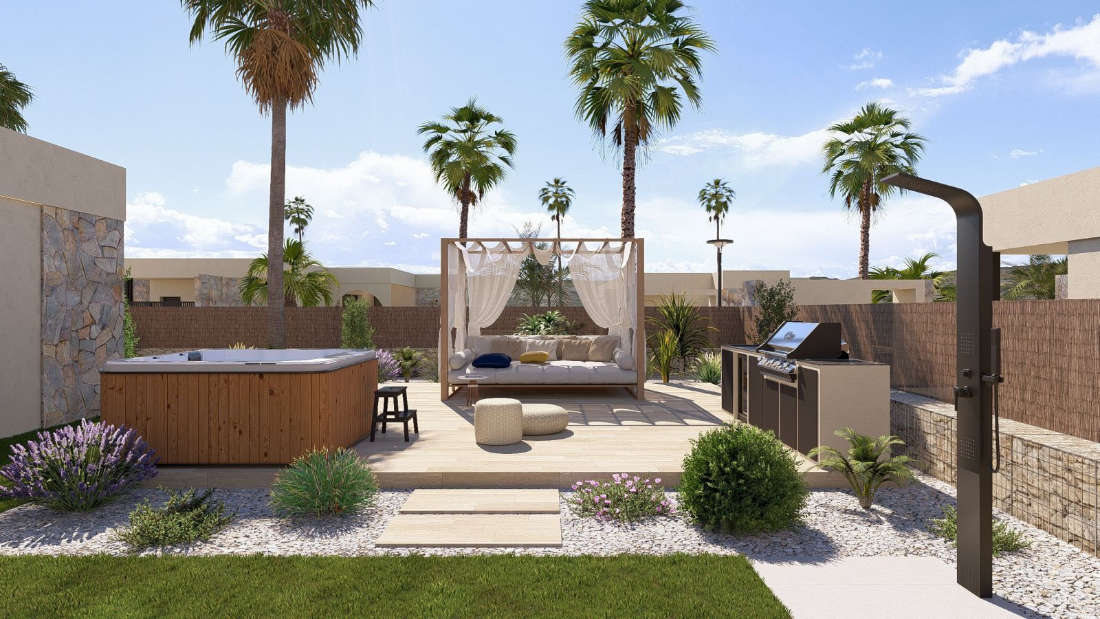 Ubicado en la encantadora región de Murcia, este exclusivo conjunto residencial ofrece una selección de 7 viviendas independientes. Cada propiedad ha