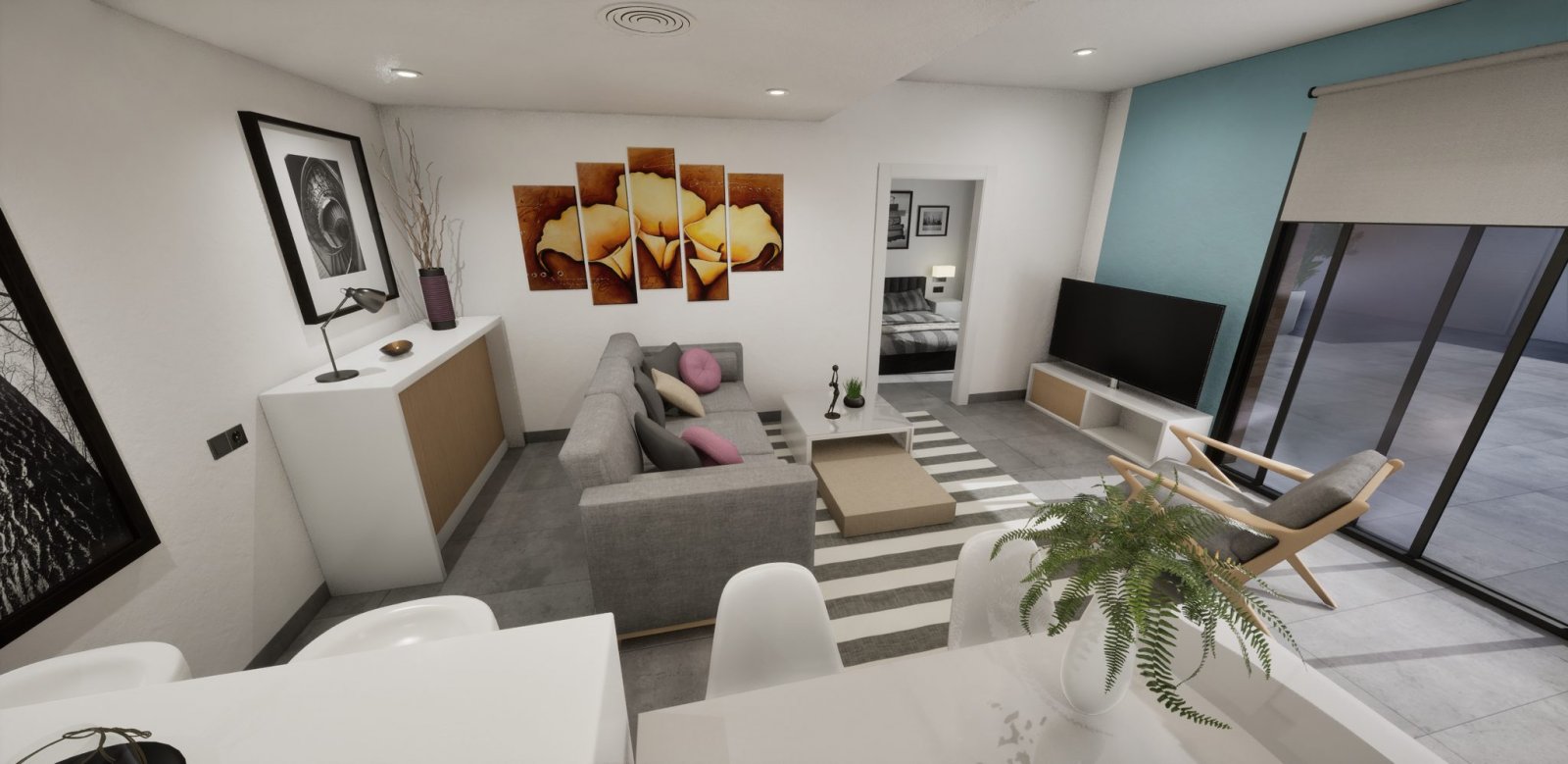 In der charmanten Stadt Torre-Pacheco gelegen, bietet dieses freistehende Chalet eine ideale Umgebung für diejenigen, die Ruhe und Komfort suchen. Mi