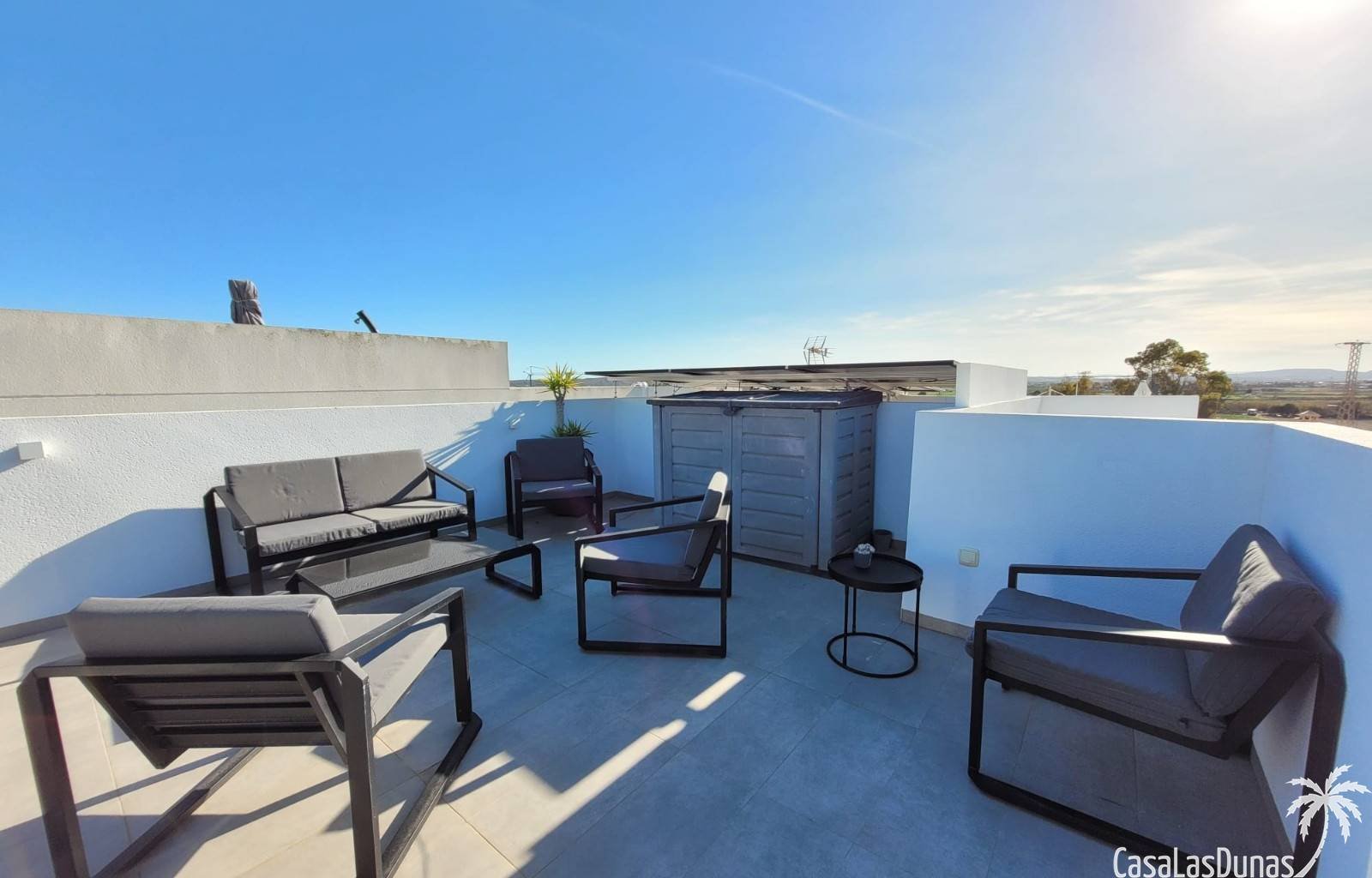 Moderne Villa mit privatem Pool und Dachterrasse an der Costa Blanca
Willkommen in Sonrica , einem eleganten und komfortablen Ferienhaus, in dem Si