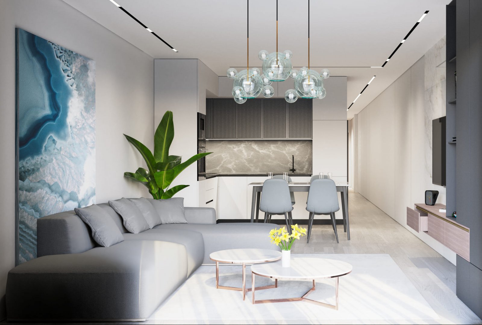 Diese exklusive Sammlung von 15 Immobilien in der charmanten Stadt Torrevieja bietet ein einzigartiges Wohnerlebnis mit Meerblick. Die Typologieoptio