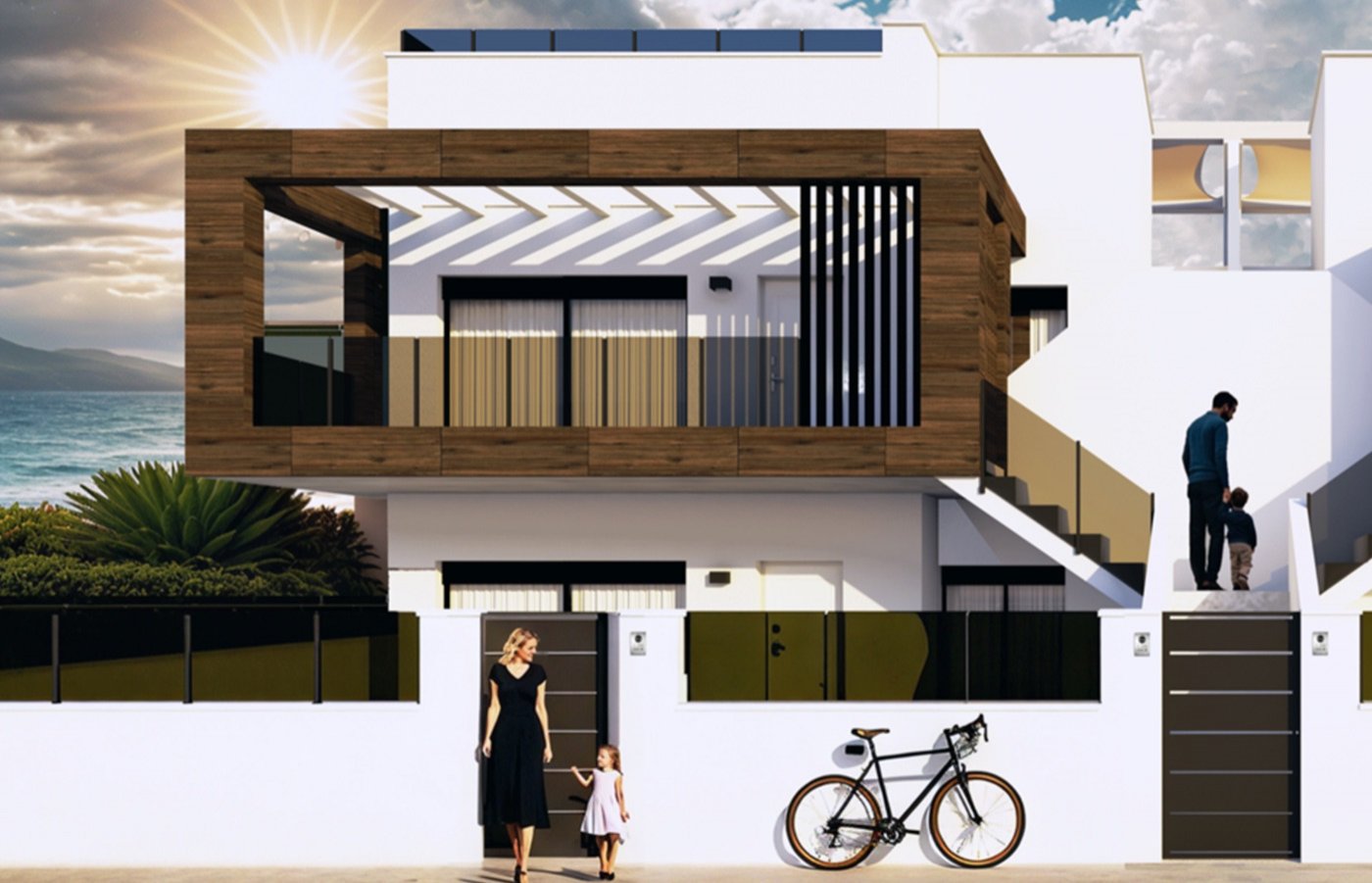 In der charmanten Stadt San Pedro del Pinatar gelegen, bietet diese Wohnanlage eine exklusive Auswahl von 10 High-Bungalow- und Low-Bungalow-Immobili
