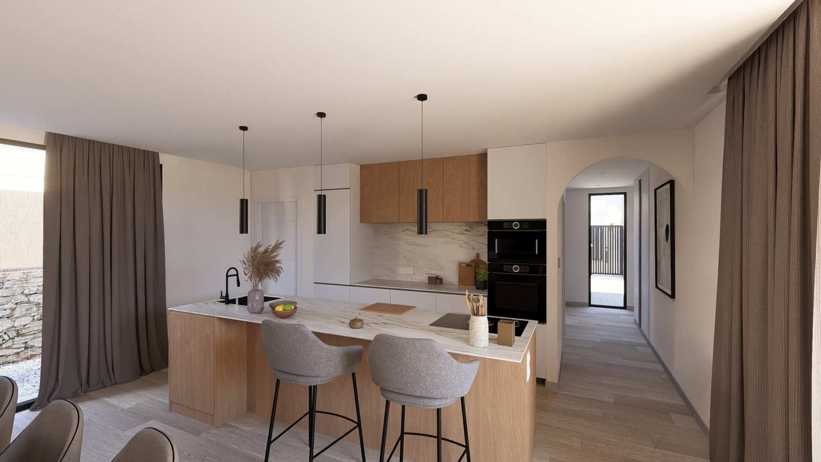 Ubicado en la encantadora región de Murcia, este exclusivo conjunto residencial ofrece una selección de 7 viviendas independientes. Cada propiedad ha