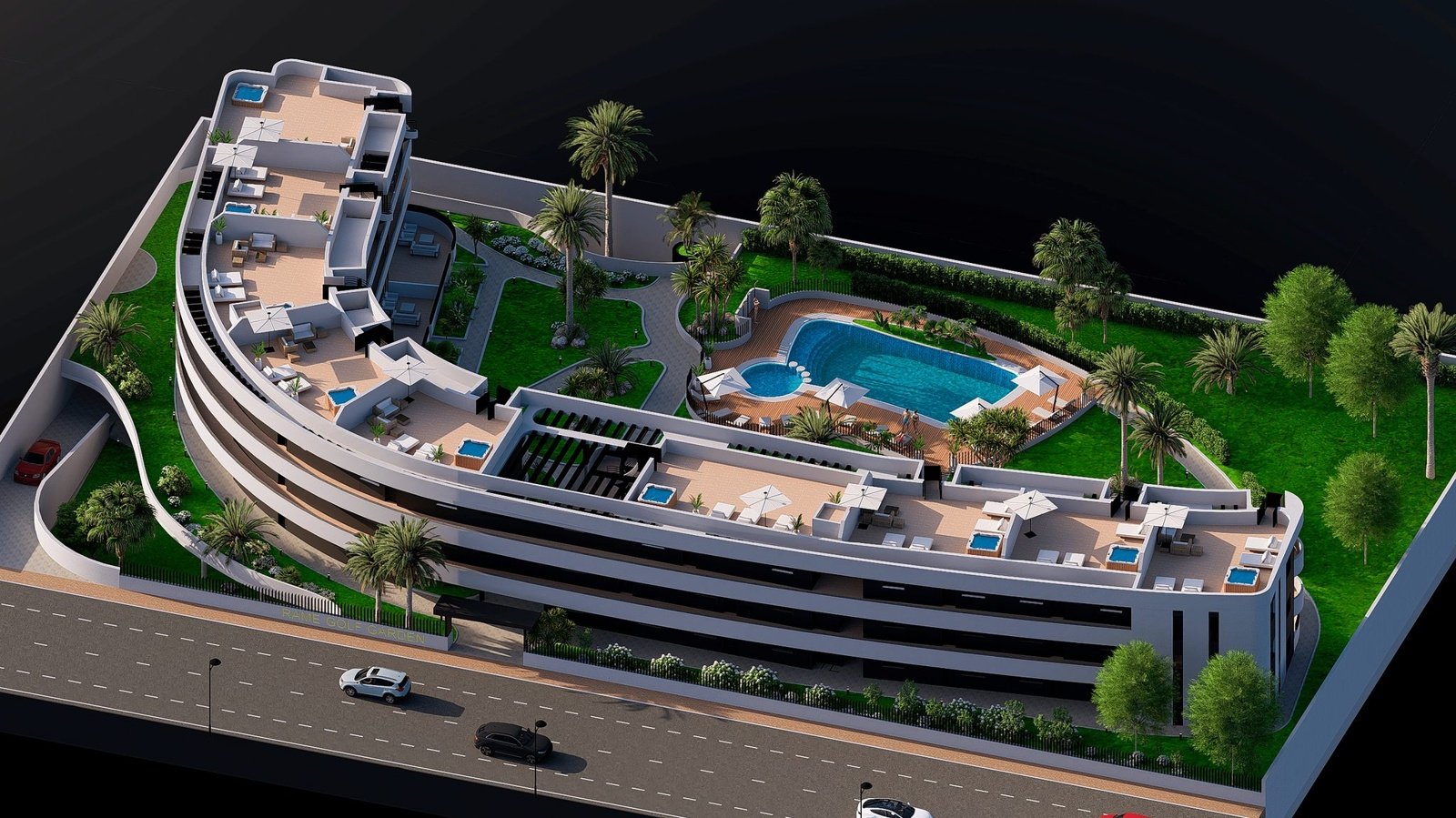 Ubicado en la encantadora localidad de Los Alcázares, este conjunto residencial ofrece una selección de 27 viviendas que incluyen apartamentos, plant